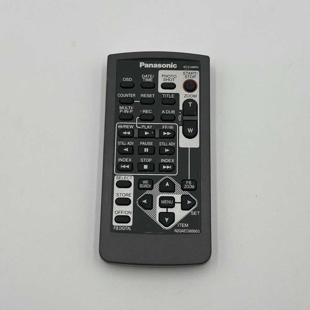 Panasonic NV-GS30A MiniDV Digital Camcorder 500x Zoom Remote Case Untested